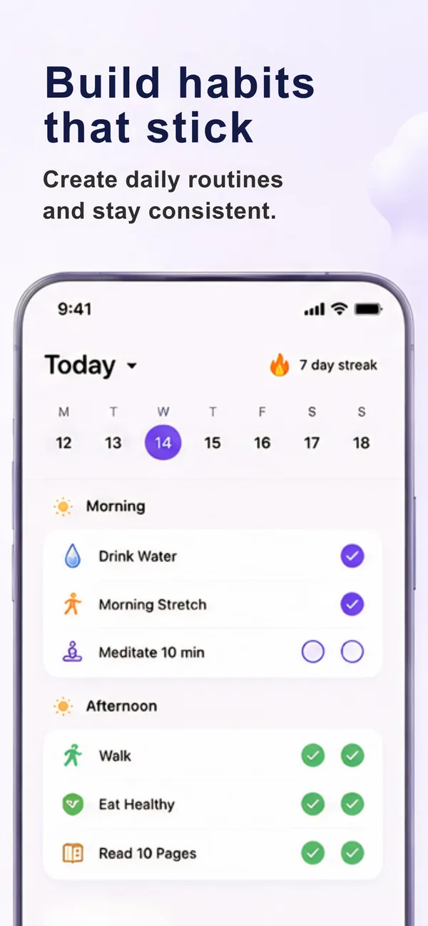Habit Flow App Store screenshot 1