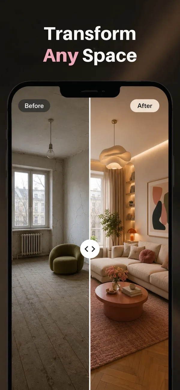 RoomGlow App Store screenshot 1