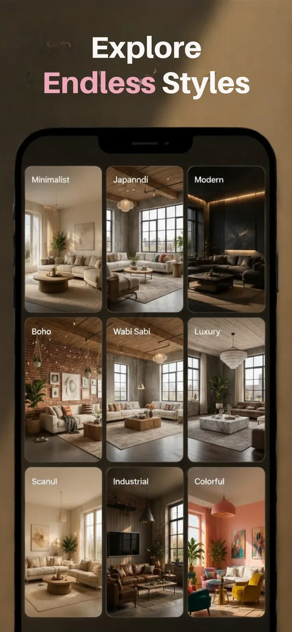 RoomGlow App Store screenshot 2