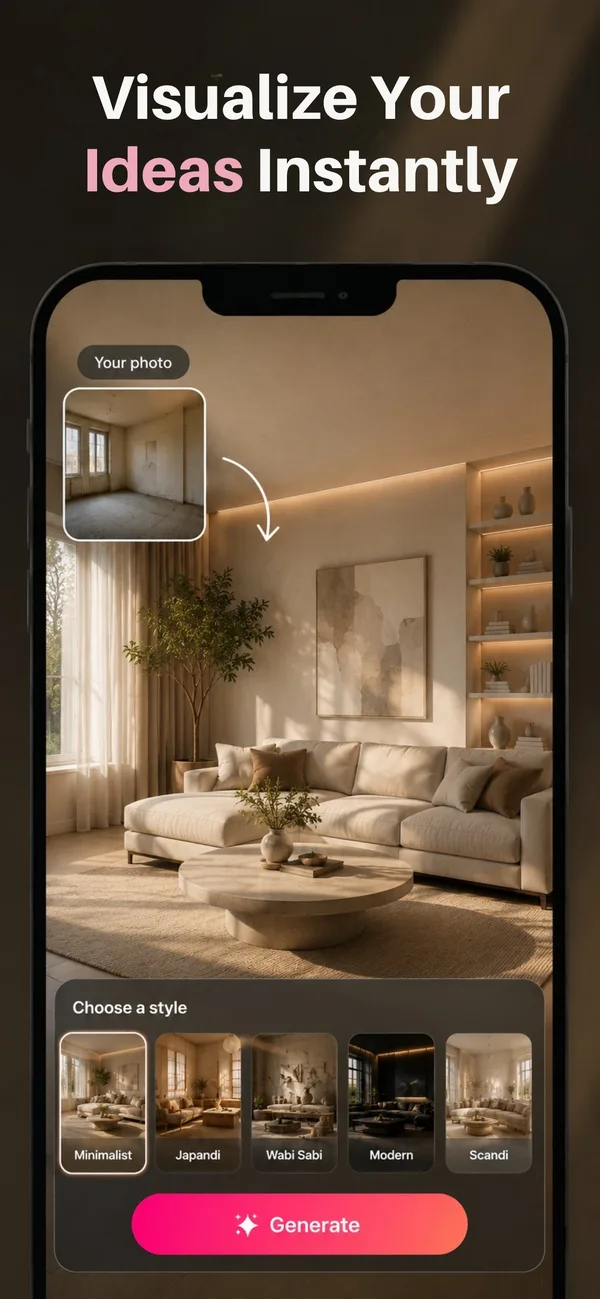RoomGlow App Store screenshot 3